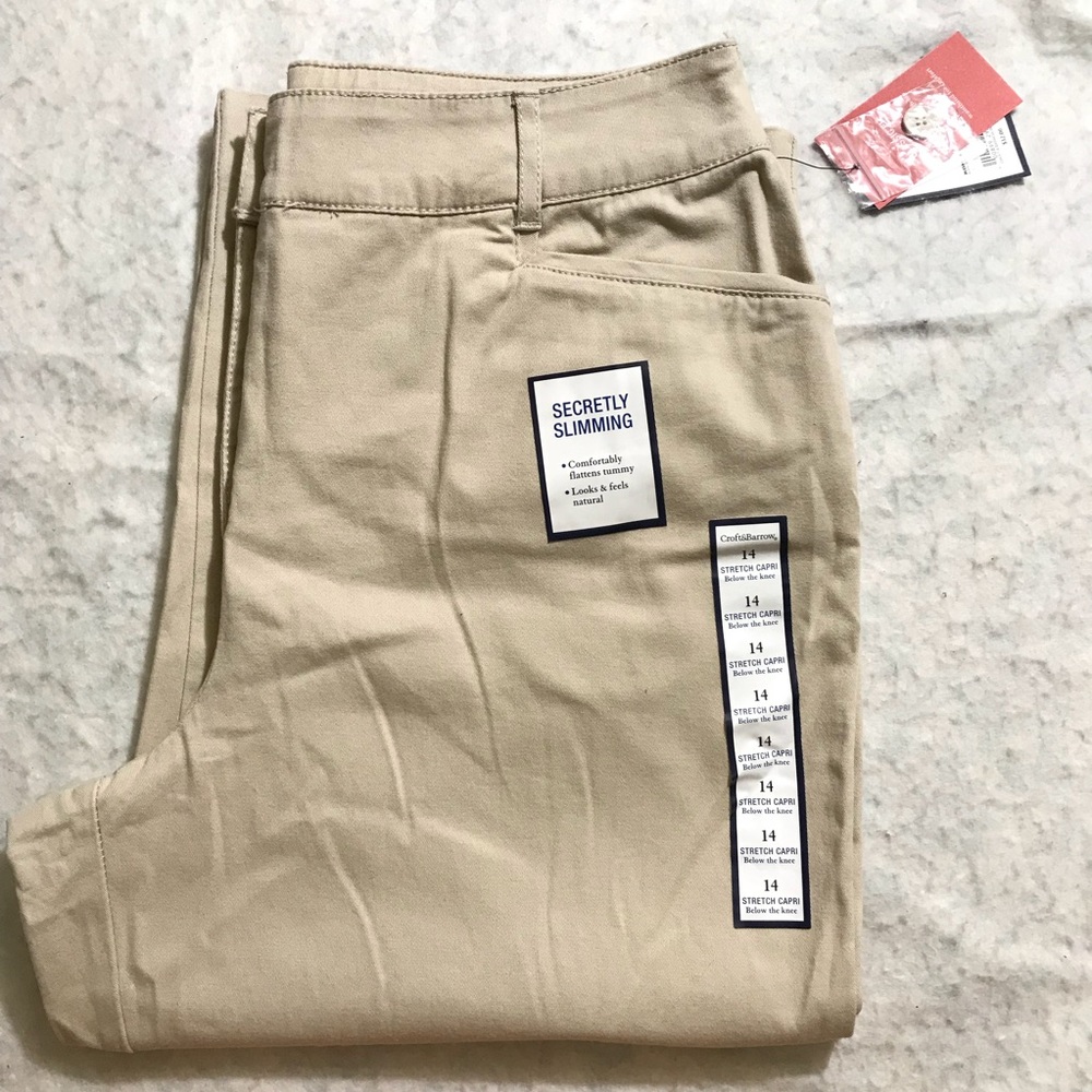 Croft&Barrow Stretch Capri